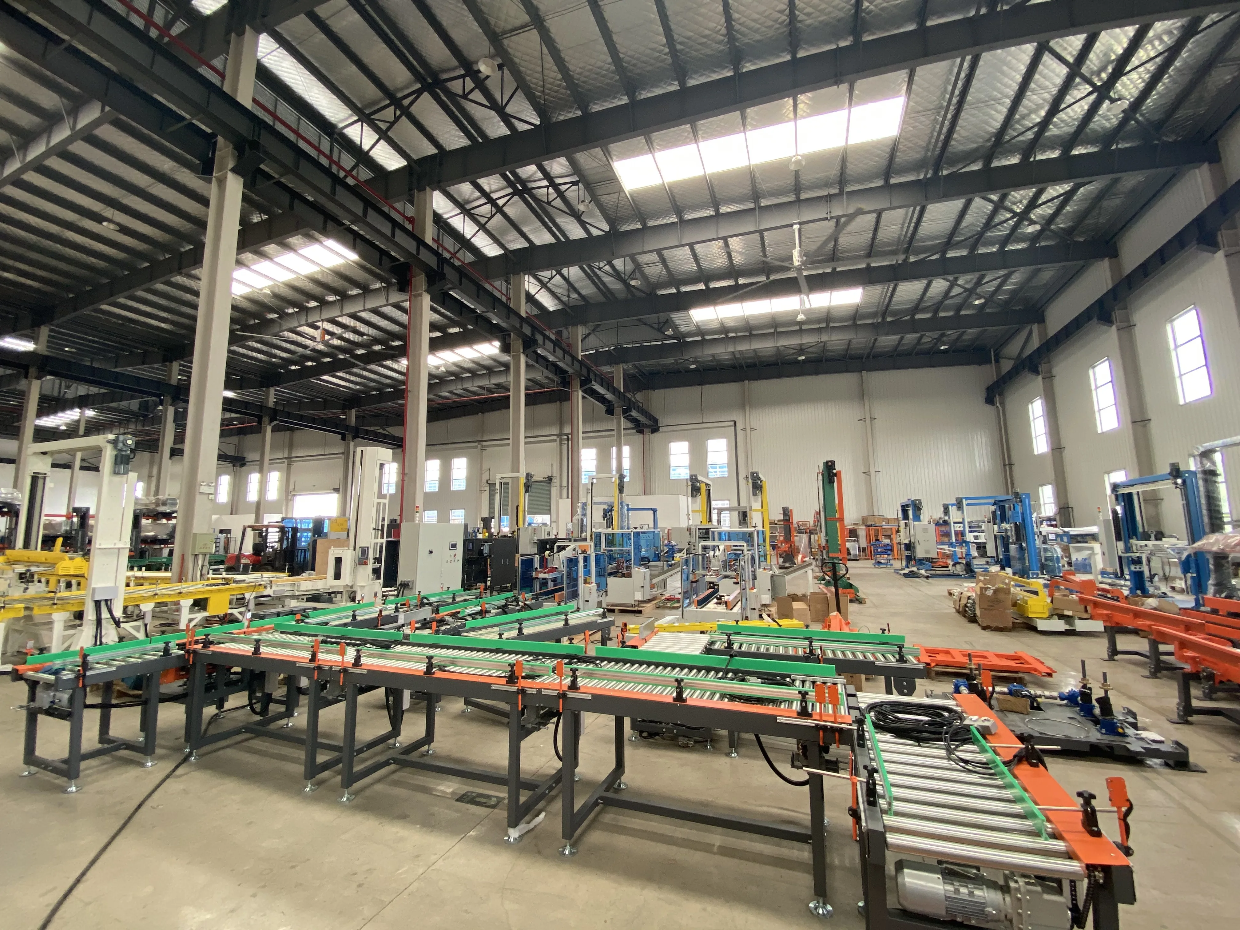 Automatic Stretch Film Wrapping machine Fully Automatic Pallet Strapping Machine