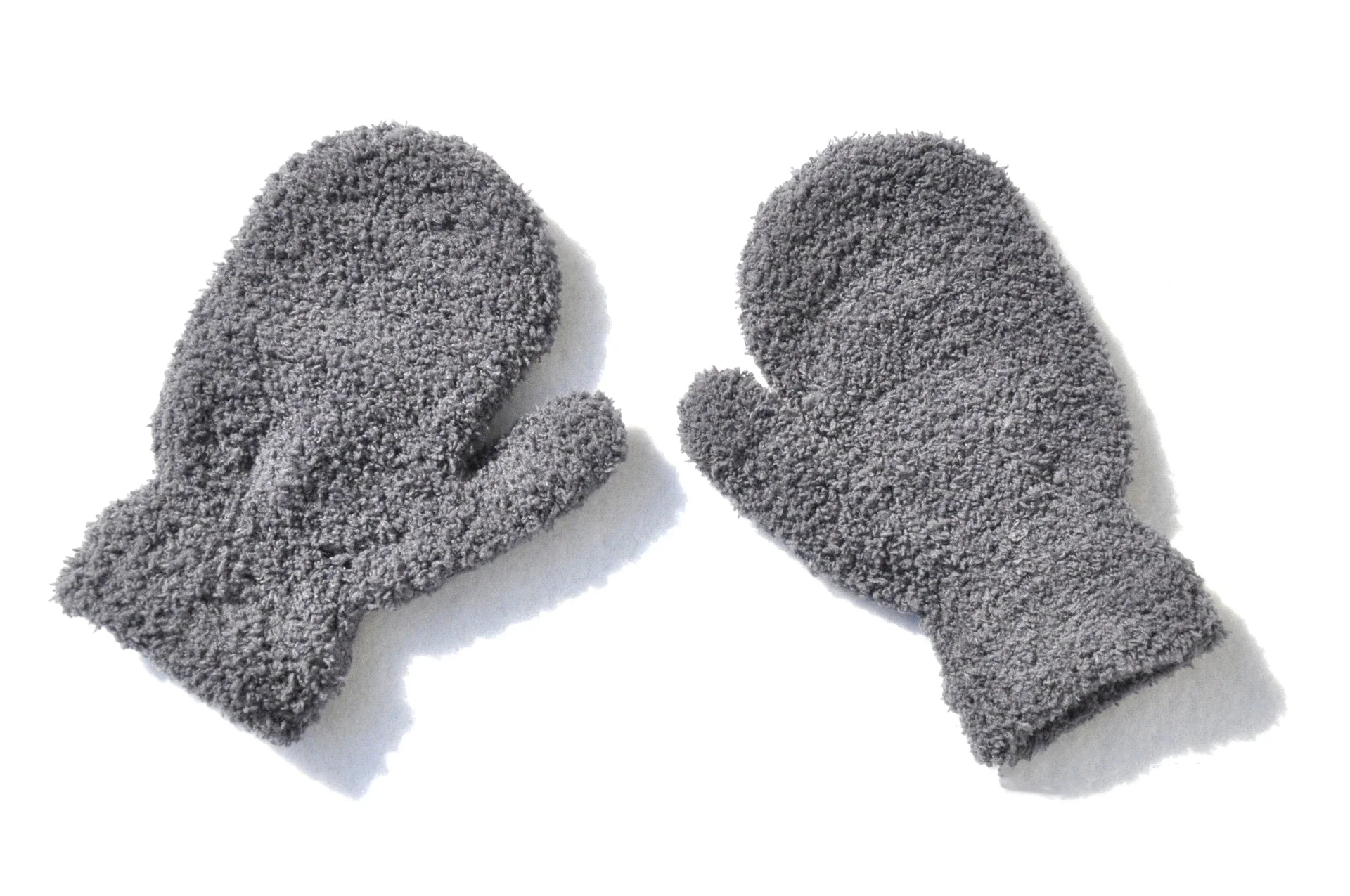 Baby Knitted Gloves Children Fleece Mittens Warm Outdoor Boys Girls Gloves