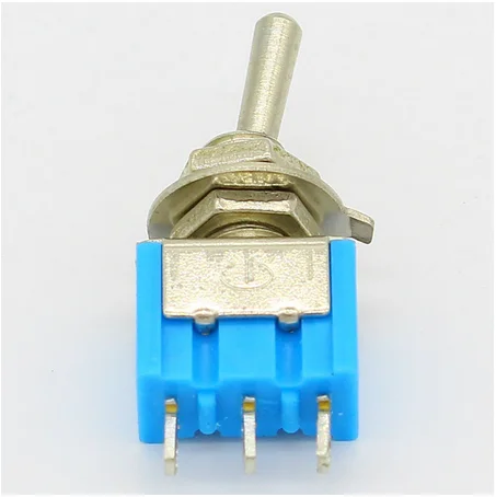  5 шт. мини MTS-102 3-контактный SPDT ON-ON 6A 125VAC миниатюрные