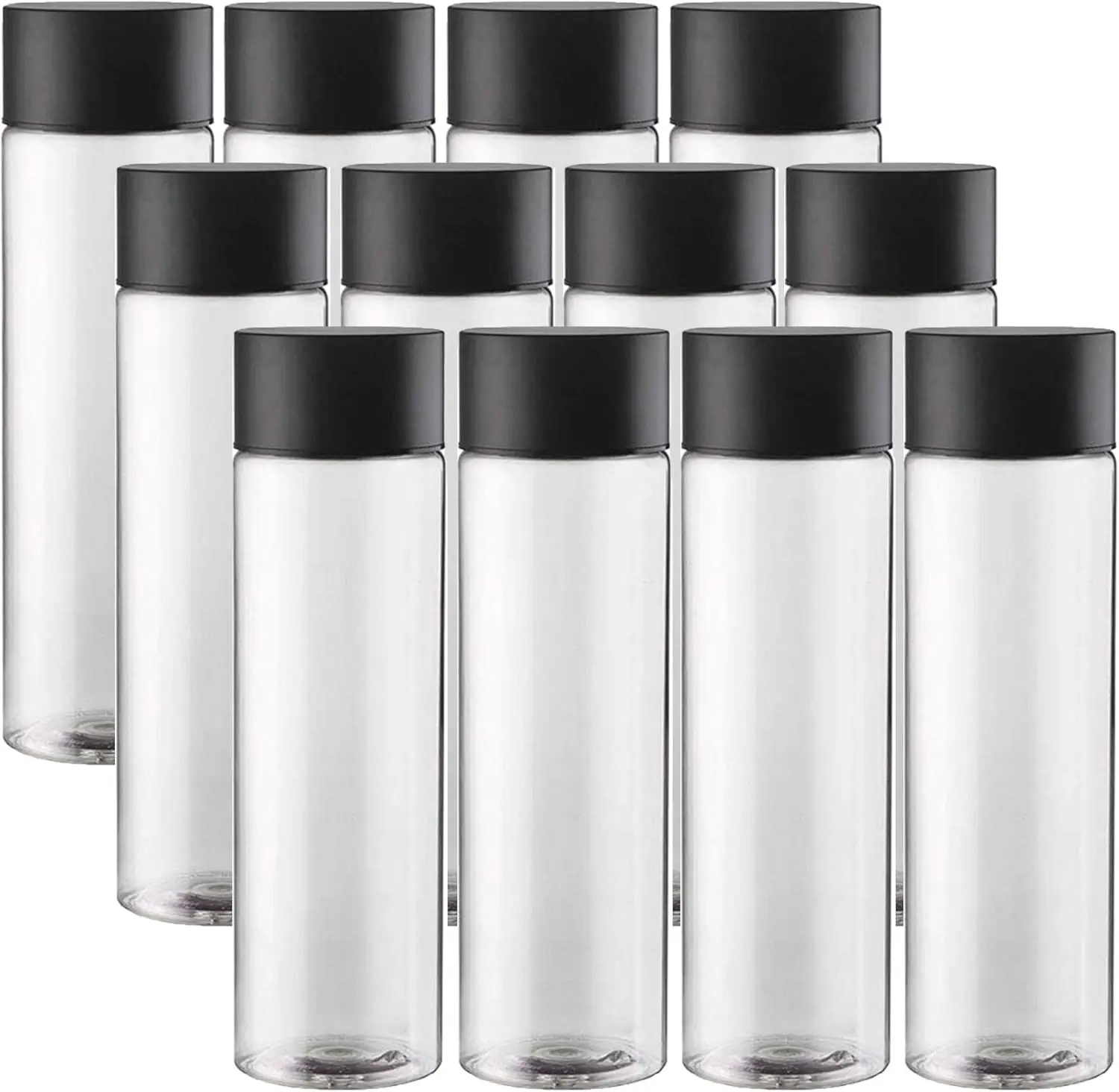 300ml 500ml Customized Disposable Bottle Pet Milk Tea Beverage Drink Packaging Bottles Juice Plastic Water Bottle With Screw Cap