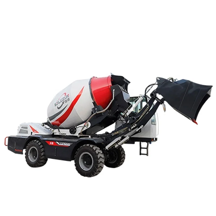 Brand new mini cement concrete mixer truck