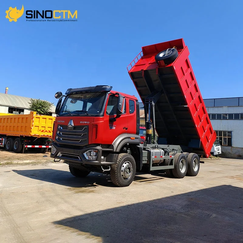 New Condition Sinotruk Howo Nx 400hp Euro2 10-Wheeler Dump Truck 20CBM Capacity Diesel Manual Transport Cargo Truck