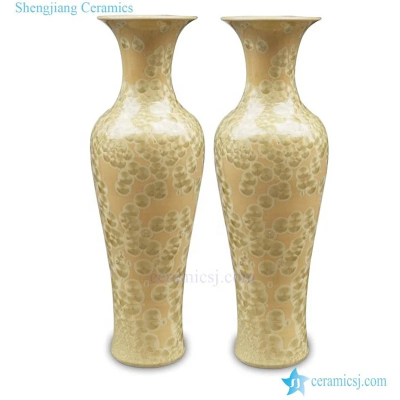 Роскошная большая фарфоровая напольная ваза Jingdezhen из