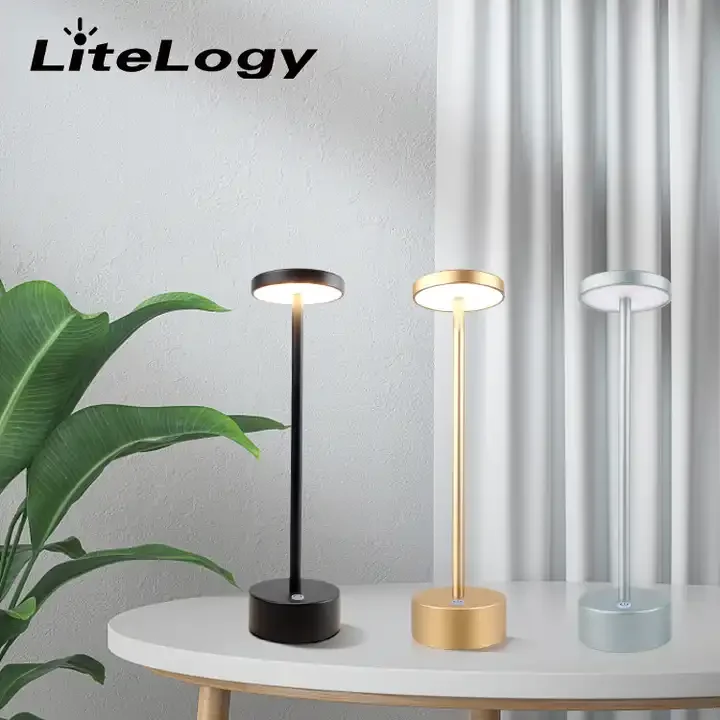 Customized New Style Rechargeable USB Reading Led Table Lamp Beside Night Lamp Restaurant Hotel Light