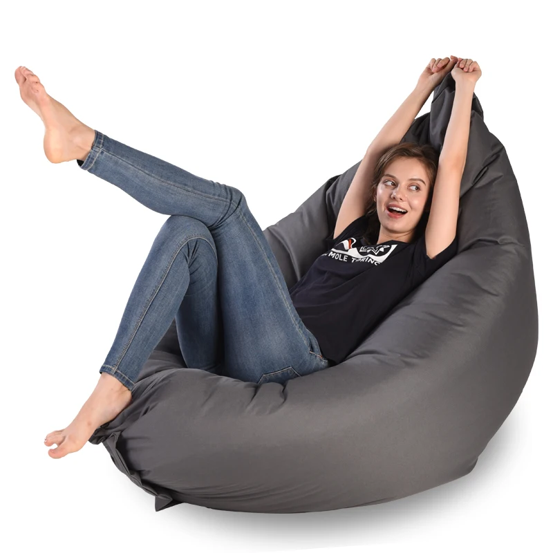 YJ XLGiant Floating Bean Bag Chair Cover Unfilled Washable Lazy Bean Bag Sofa Cover for Teens/Adults Factory Direct Wholesale