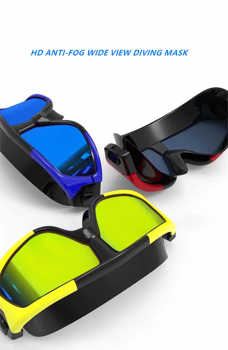 Popular anti fog  large frame swimming goggles outdoor summer sports swim goggles