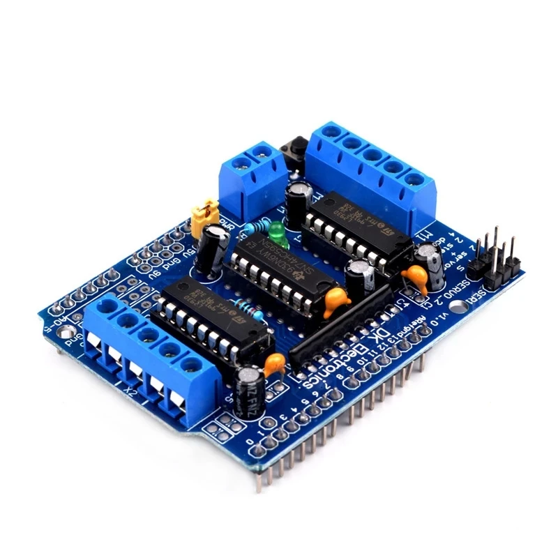 Плата расширения привода двигателя для Arduino L293D модуль щит управления мотором