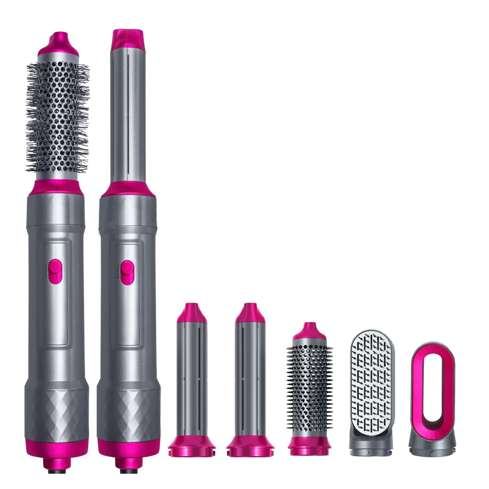 Professional 5 In 1 Hair Dryer & Volumizing Brush Stock One Step Curling Hair Dryer And Styler Electric Hot Air Brush Comb