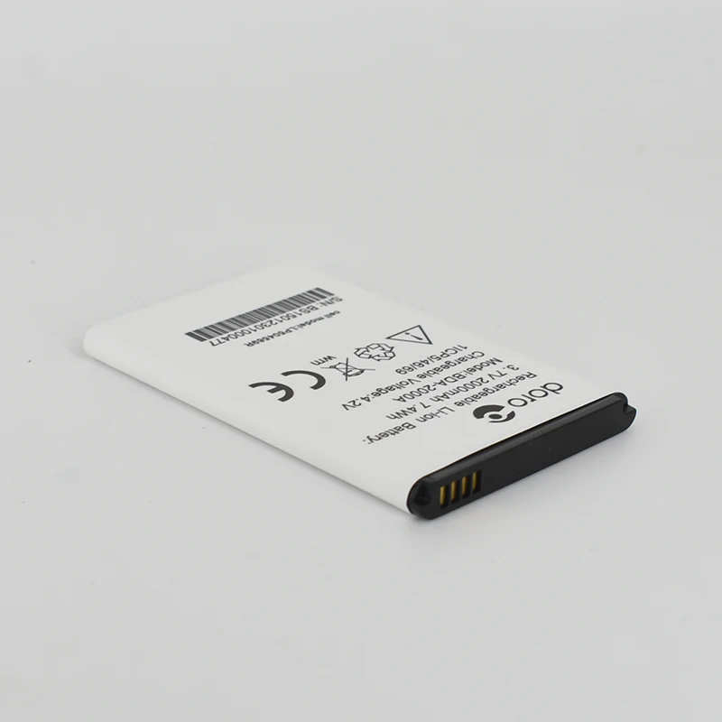 3.7V 2000mAh BDA-2000A Replacement Battery for Doro Liberto 825 8031 822 8030 Rechargeable Li-ion battery