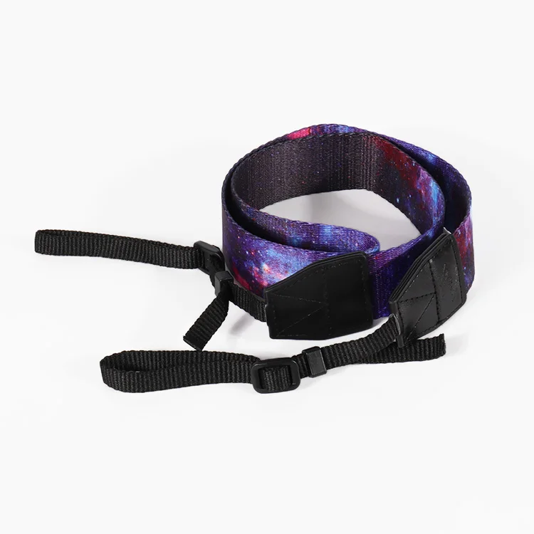 Custom Personalized DSLR Fashion Adjustable Shoulder Neck Polyester Camera Strap