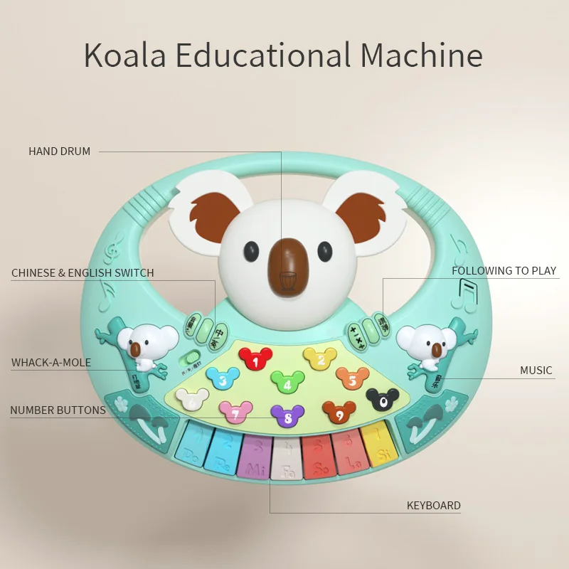 Другое детское игрушечное пианино Koala игрушка для раннего развития музыкальный