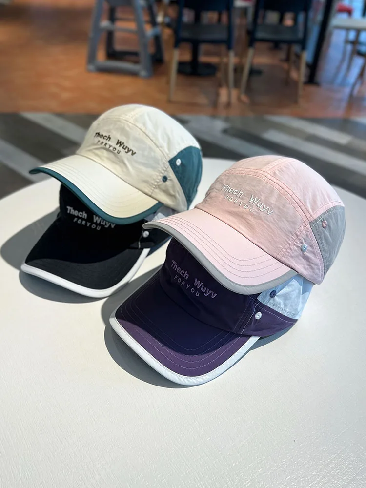 Wholesale Summer Sport Caps Quick Dry Breathable Color Baseball Cap For Men And Women