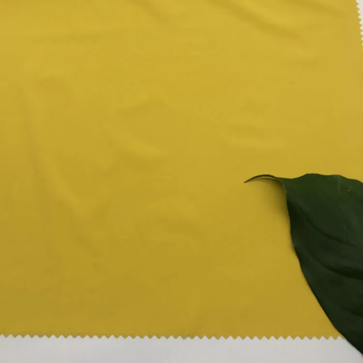 100% polyester 190t microfiber pu coated lining pongee fabric with water proof