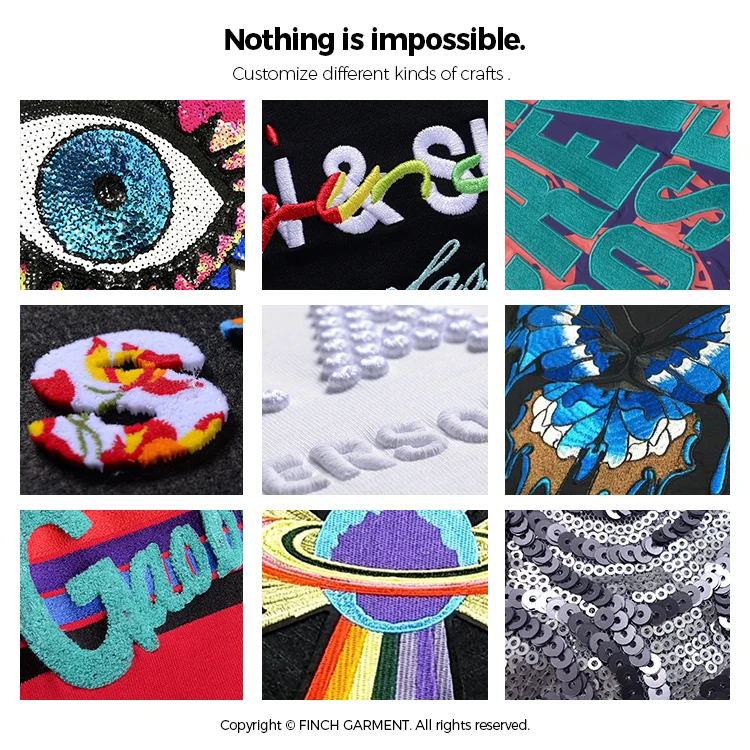 Finch Custom Y2K Double Layer Shirt Tee Heavyweight Cut And Sew Long Sleeve Raw Hem Blank T-shirts Cropped T Shirts Men