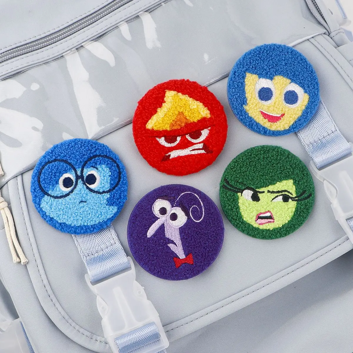 New Arrival Products Cartoon Towel Embroidery Metal Button Pin Anime Pokemon Round Embroidery Tinplate Badge Brooch