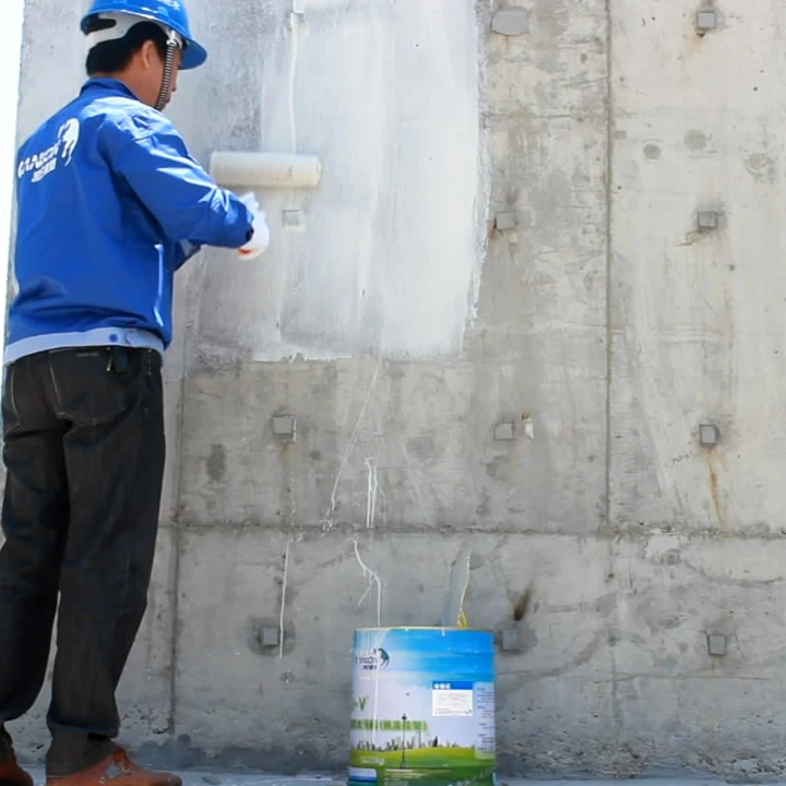 Polyurethane Liquid applied Waterproof Membrane Waterproofing Coating CE Approval Reach Test