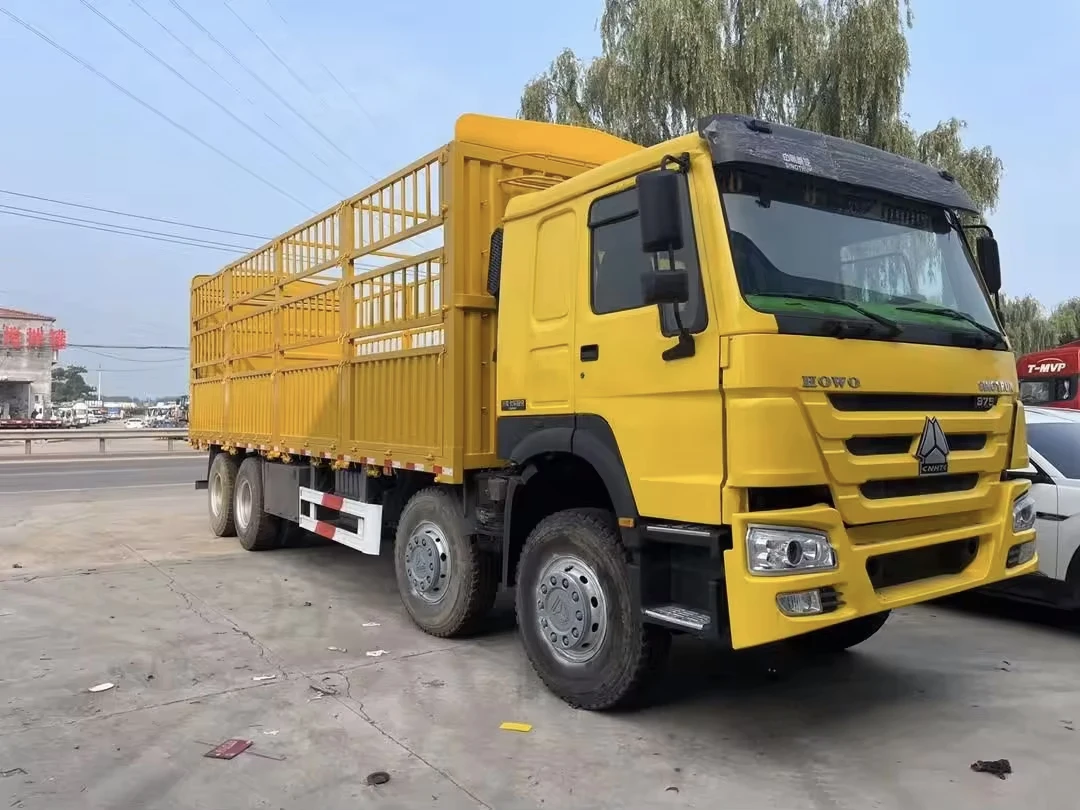 Fairly used Sinotruk HOWO cargo truck 30ton transportation truck 6*4 8*4 cargo truck for sale