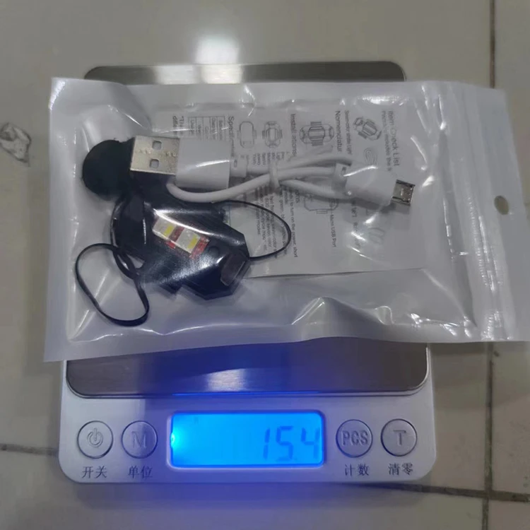 7 Colors Motorcycle Strobe Light Usb Rechargeable Car Accessories Led Strobe Lights For Vehicles