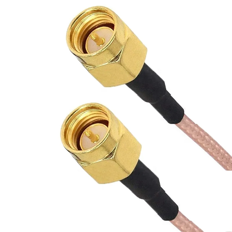 High performance best price RG400 High Temperature Coaxial Cable Double Braiding Shield for communication