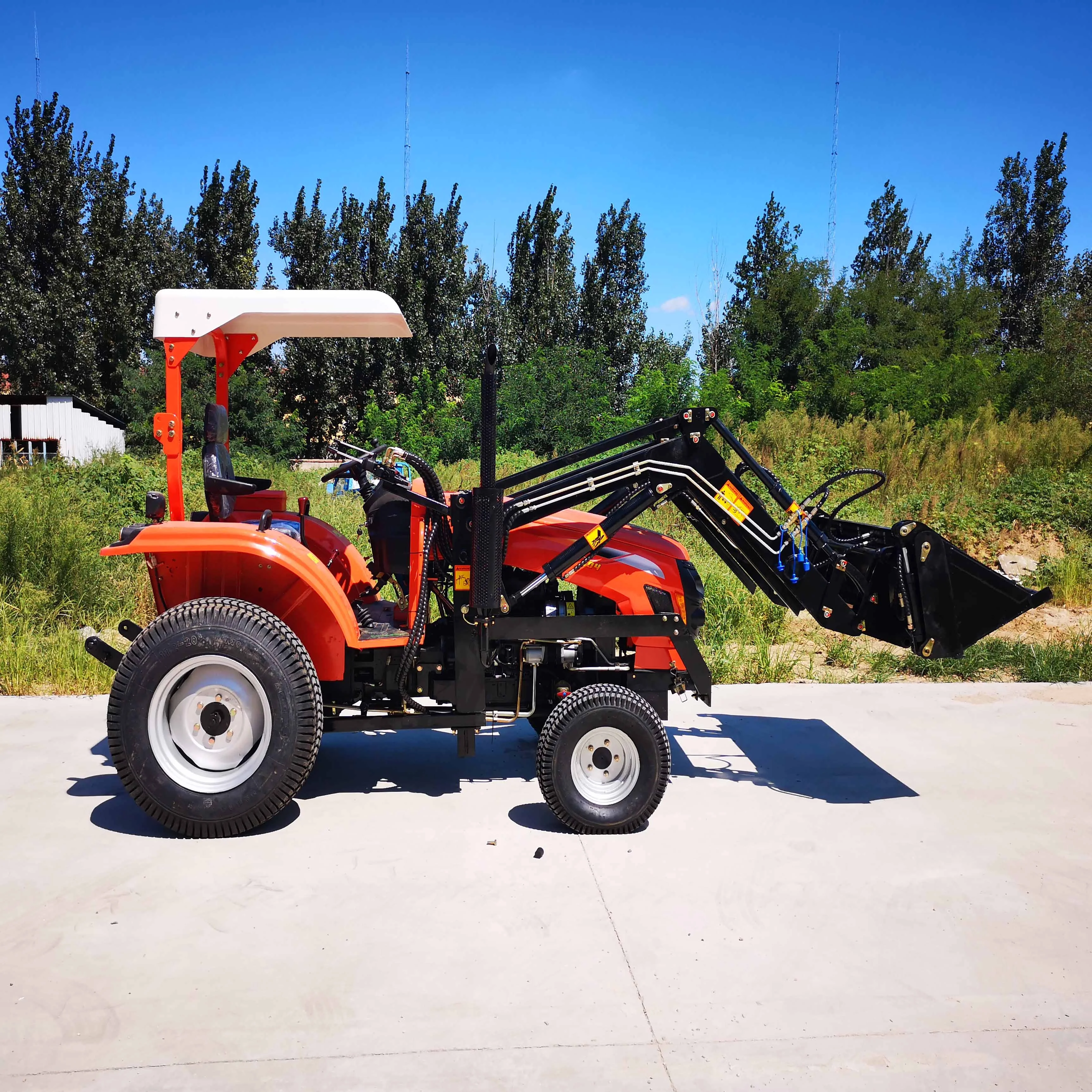 Китайский бренд дешевый маленький большой 40hp 50hp 60hp трактор для сельского хозяйства/фермы/сада среднего хозяйства yto