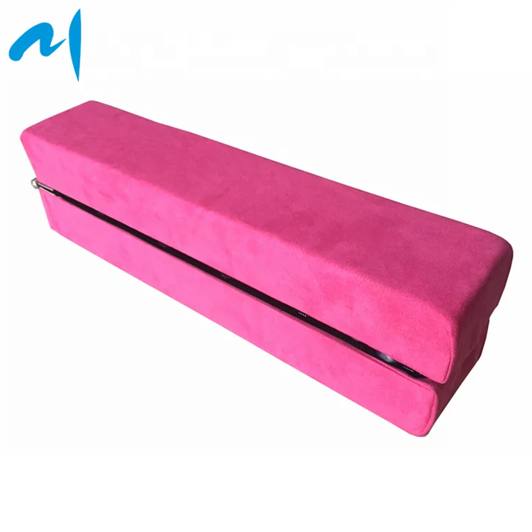 Hot Sell Home Gymnastics equipment 7FT PU Leather or Faux Cover Balance Beam Gymnastics