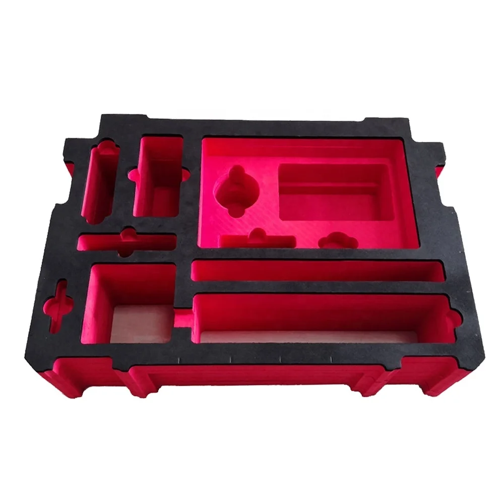 Laser cut eva foam inlay high density eva foam package