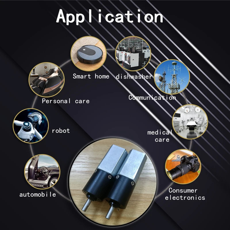 Customizable planetary reduction motor factory  6 Volt Geared Motor  Brush Planetary Gear Motor