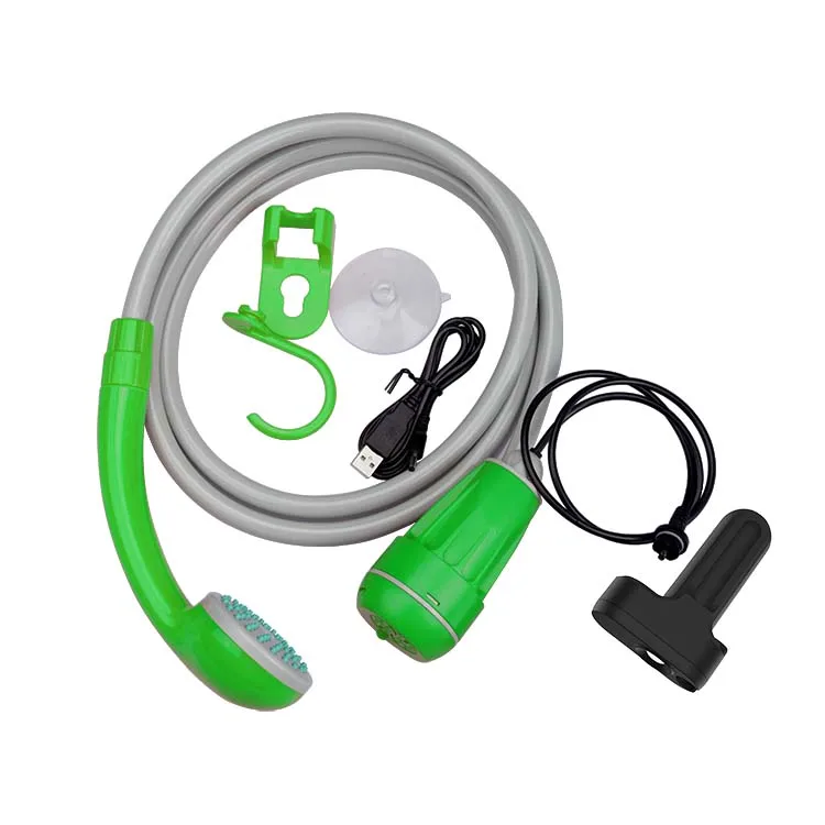 Travel Pet Dog Child Outdoor Bathing Portable Shower pump USB Rechargeable Shower