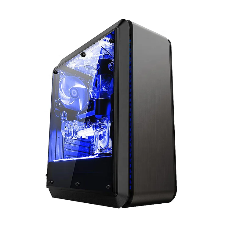 JNP-C853 Черный ABS пластик покрытие ничья скамья ручной работы верхняя крышка панель компьютерный корпус игровой