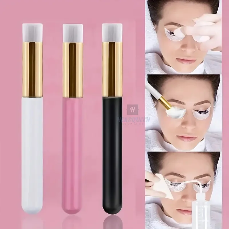 Multi-purpose Soft Premium Eyelash Cleaning Brush Portable Lightweight Salon Tray Nose Pore Deep Cleansing Brushes Remover Tools