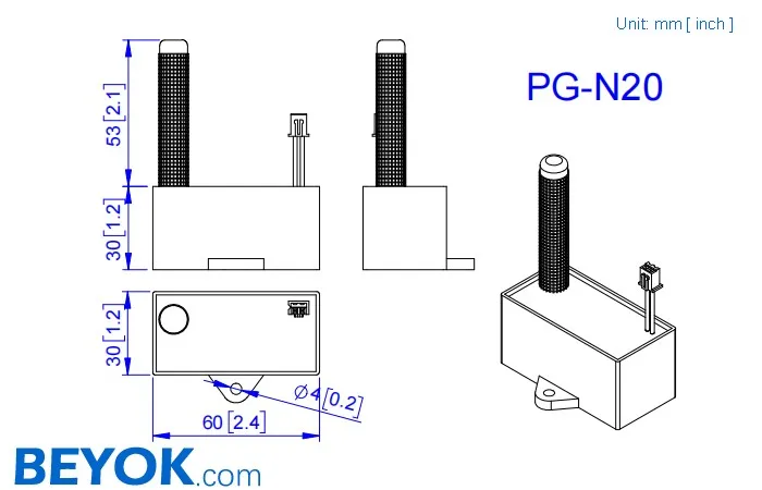 BEYOK  PG-N20 Factory Price Air Purifier Plasma Ion generator Price