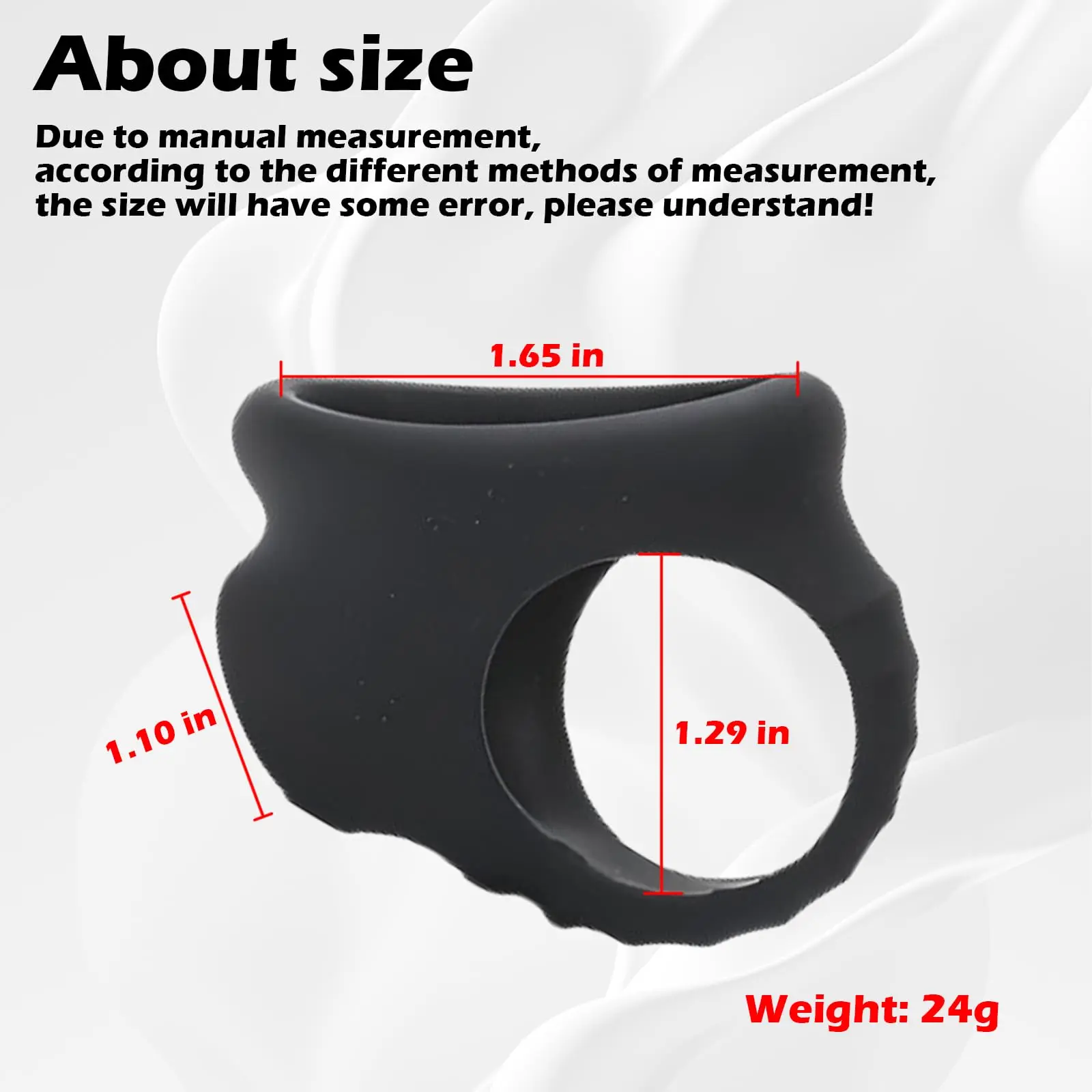 Silicone Penis Ring Male Chastity RingTesticle Bondage Cock Scrotal Ring Longer Lasting Stronger Adult Sex Toy for Men Couple