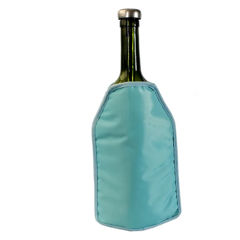 Wine Bottle Cooler Sleeve Insulated Wine Chiller Cooler Wine Cooler Sleeve Freezer Gel