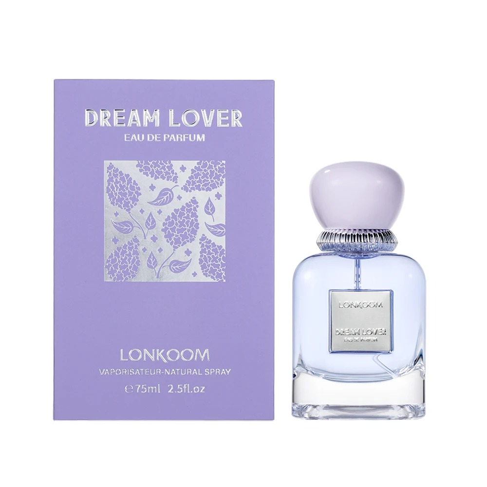 LONKOOM Dream Lover 75 мл женские духи с фиолетовой подарочной коробкой в упаковке принимаем частная марка