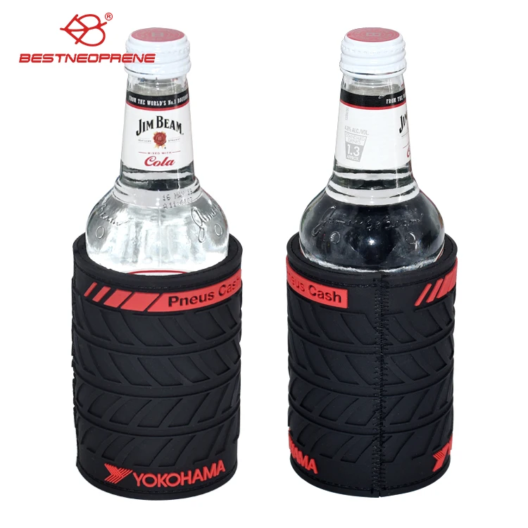 Promotional Tyre neoprene stubby holder,beer holder