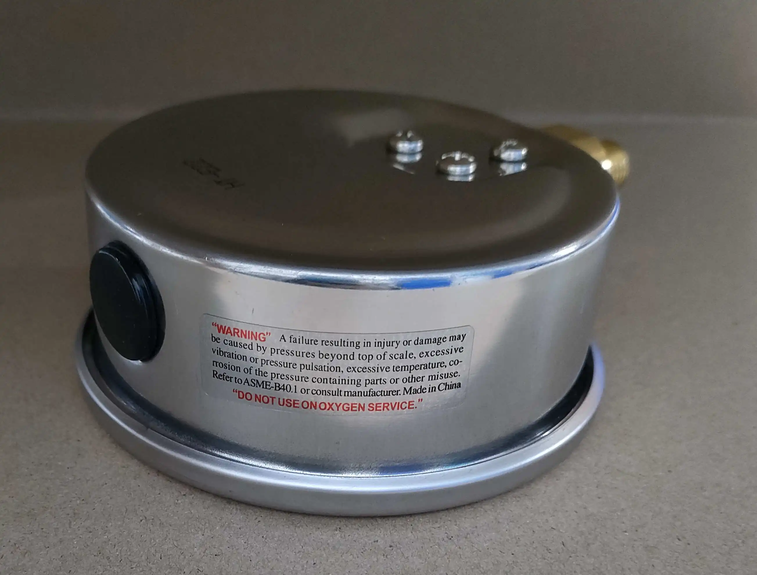 Hot Popular VAL950-VG100 100MM 0-10000PSI 1-4LM U-SHAPED CLAMP INSTALLATION DRY BUT FILLABLE PRESSURE GAUGE