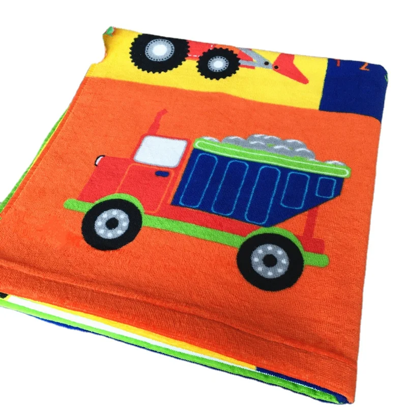 Baby Ocean Shark Animal 3D Print Cartoon Pattern Beach Towel Baby Children Hooded Bath Towel Baby Boys Girls Bath Soft Towel