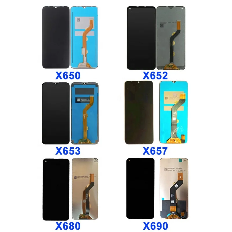 All Models Touch Screen Lcd Display Wholesale For Tecno Camon 12 17 18 19 Pro Lcd Screen For Tecno Mobile Phone Lcd Screens