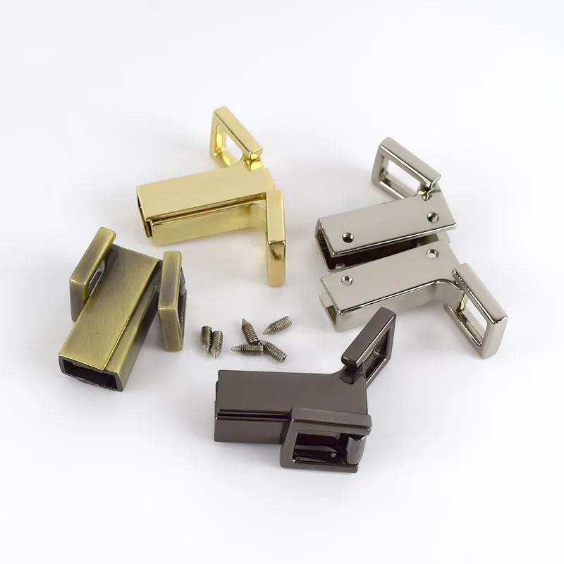 Deepeel BF173 47mm DIY Hardware Accessory Metal Right Angle Side Clip Buckles Chain Handles Connector Hook Bag Hanger Clasp