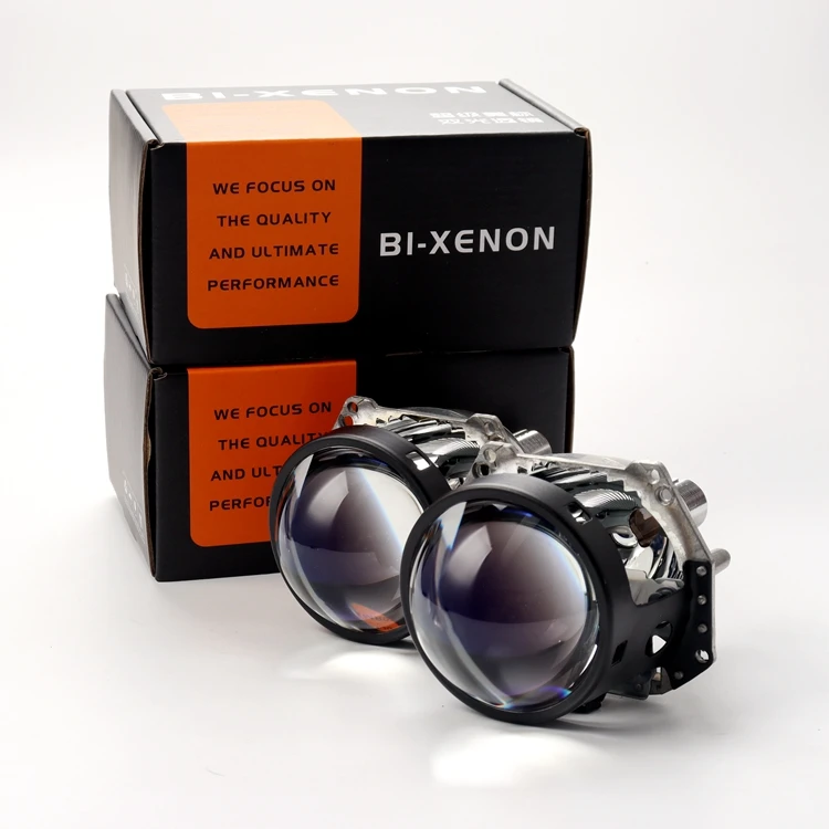 CQL H1 H4 H7 H11 Quick Plug Tail Hid Bi xenon projector blue Lens With 19.8mm 4500k 5500k 6000k for Hella 5 Hella 7