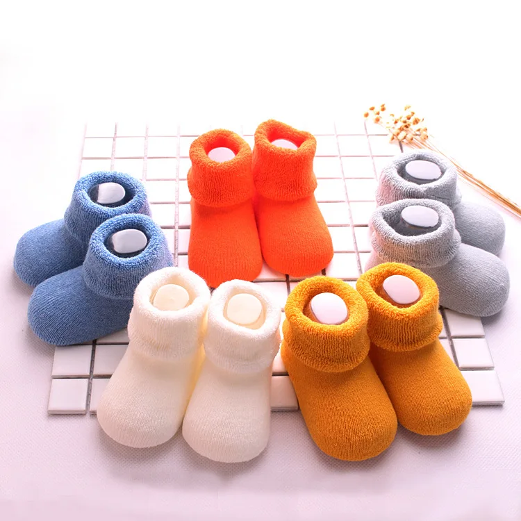Wholesale Toddlers Shoes Girl Boy Baby Sock Set Knit Custom Baby Socks Custom Non Slip New Born Organic Cotton Dress Kids OEM