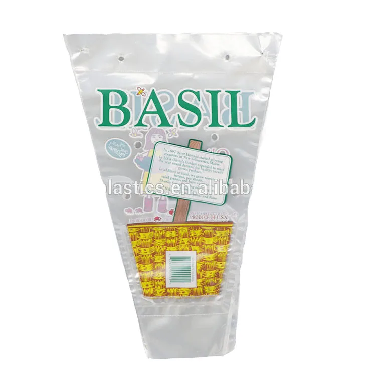 custom print OPP/PP/CPP/PE flower wrapping bag packaging bag flower sleeves