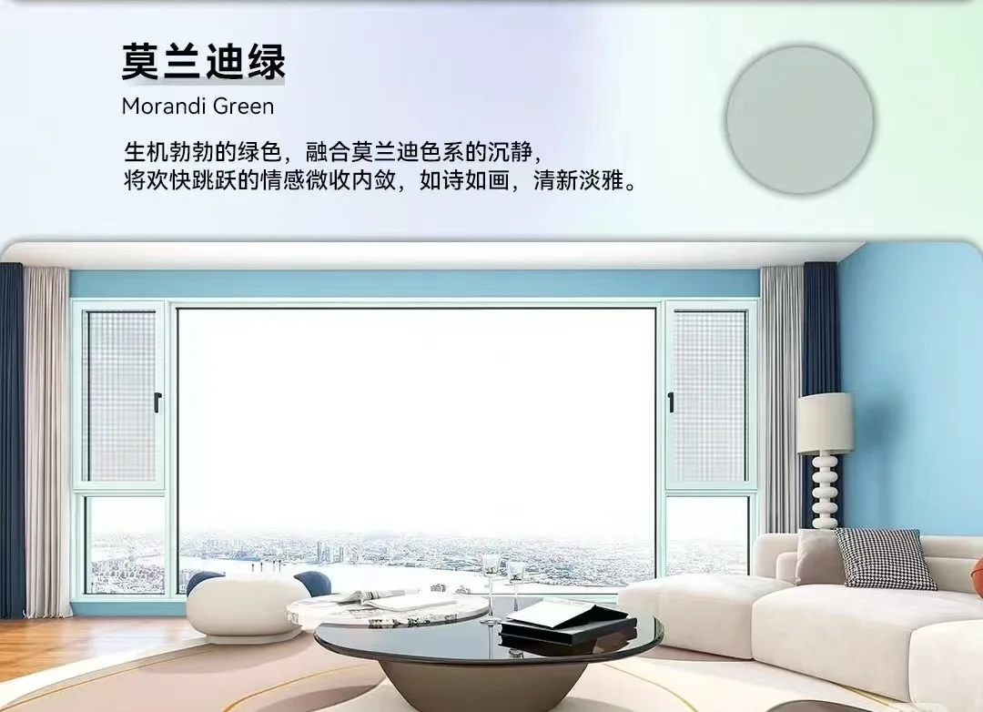 Custom Modern Gold Supplier Aluminium Windows Big Picture Window with Fixed Style for Living Room Aluminum Alloy Frame