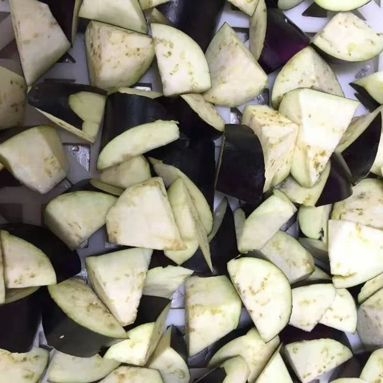 hot season good price and high quality frozen fried eggplant for sale