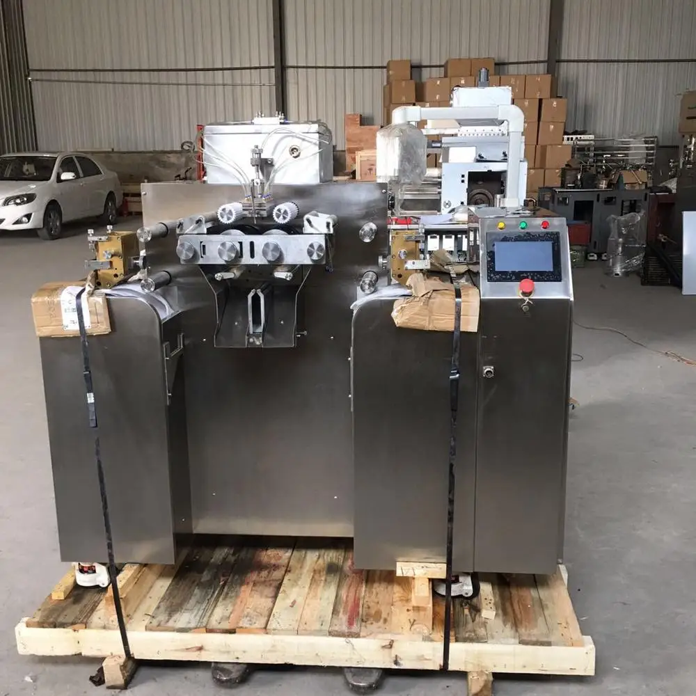 
Drug filling machine of olive softgel capsule with vegetable gelatin 