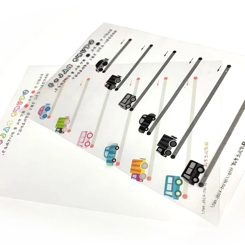 YIDU 75 micron Transparent Inkjet OHP Sheet Film A4 for Laser Printers