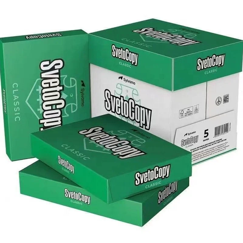 Good Quality 80 g A4 Paper 100% wood  pulp eco-friendly copy paper free samples