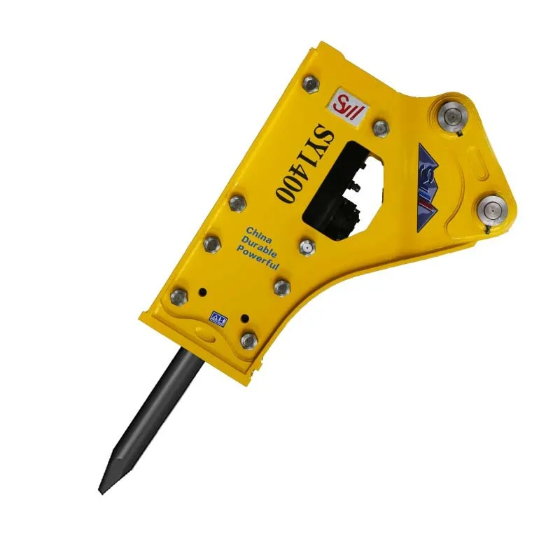 Sb40 Hydraulic Rock Breaker Excavator Silenced Hydraulic Jack Hammer With 68mm Chisel For Sale