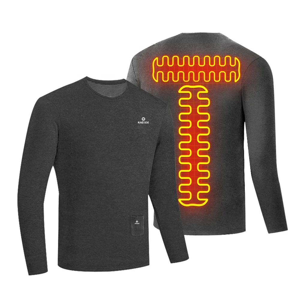 Factory wholesale magnetic  charging and discharging graphene heat winter underwear for man