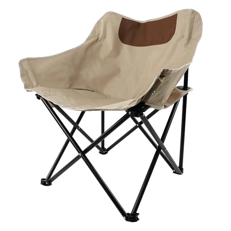 Camping Folding Outdoor Portable Big Foldable Half Children Lounge Round Kids Parts Lawn Branded Rocking High Back Moon Chair